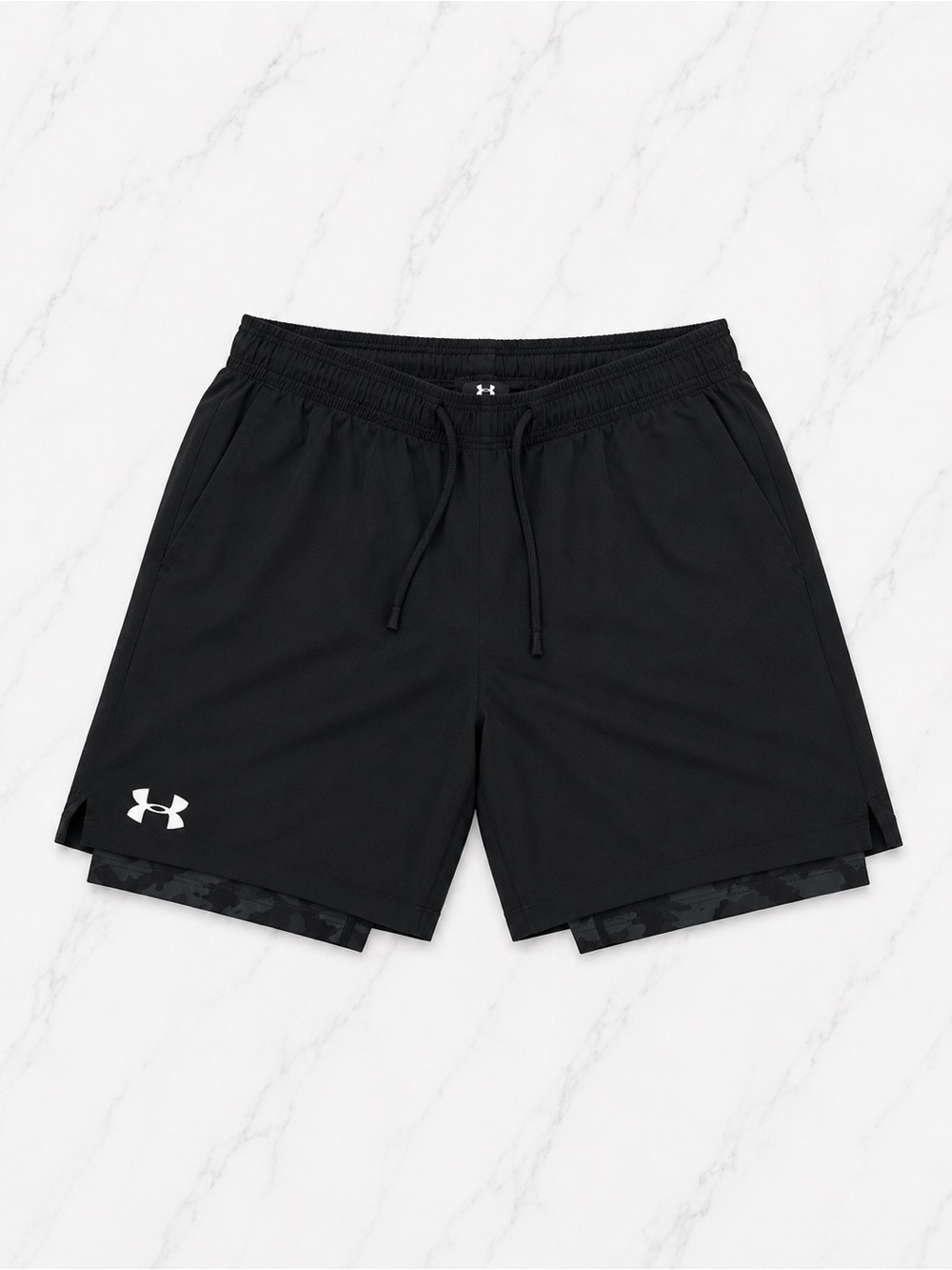 Under Armour Black Women's 2-in-1 Performance Shorts